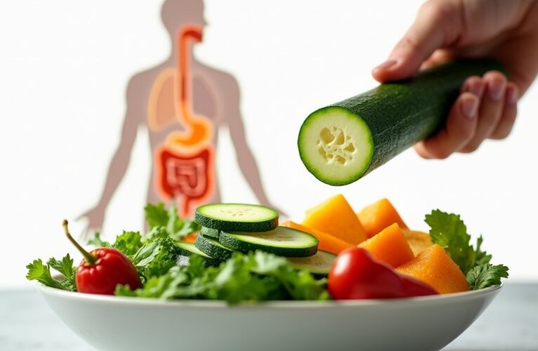 fiber rich zucchini boosts gut function