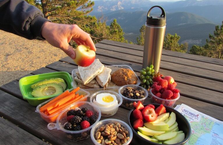 healthy hiking menu suggestions