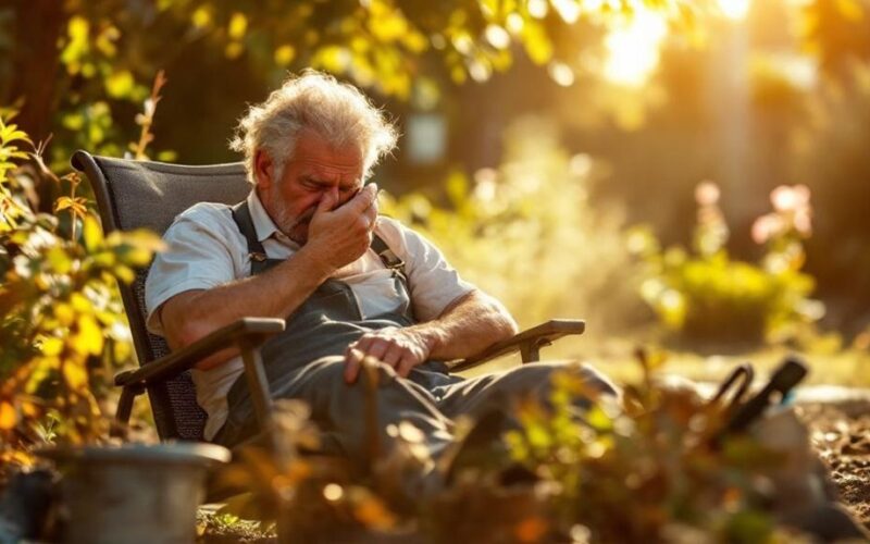 heat disrupts gardening