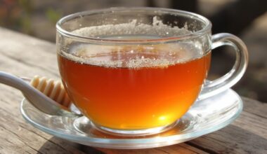 honey in tea cautioned by dietitians