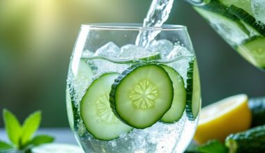 hydrating cleansing refreshing cucumber detox water