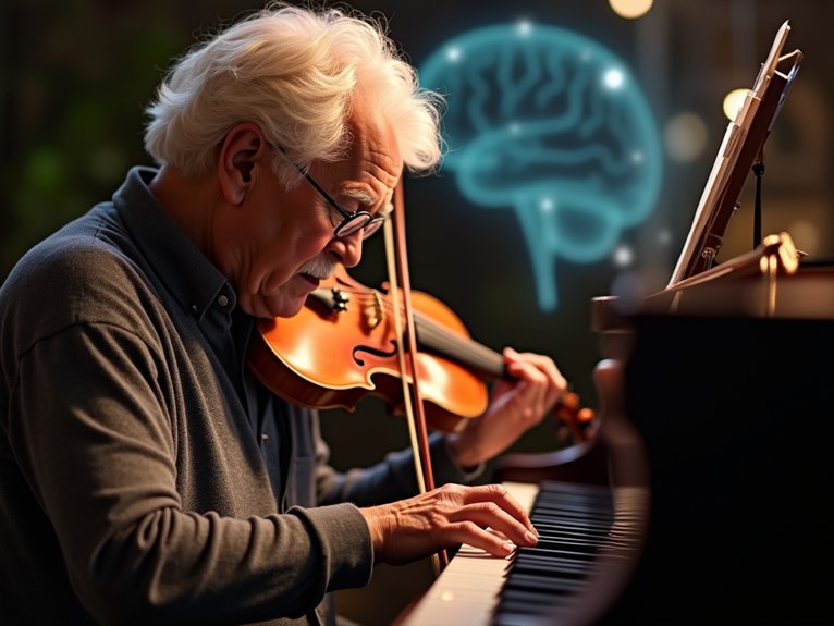 instrumental practice enhances cognitive memory