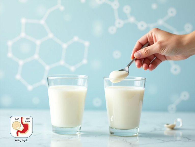 lactose protein structure digestibility enhanced