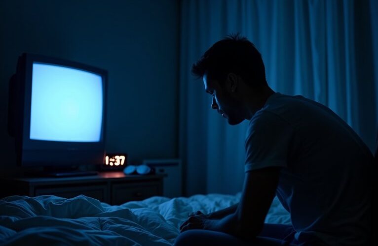 late night tv disrupts sleep