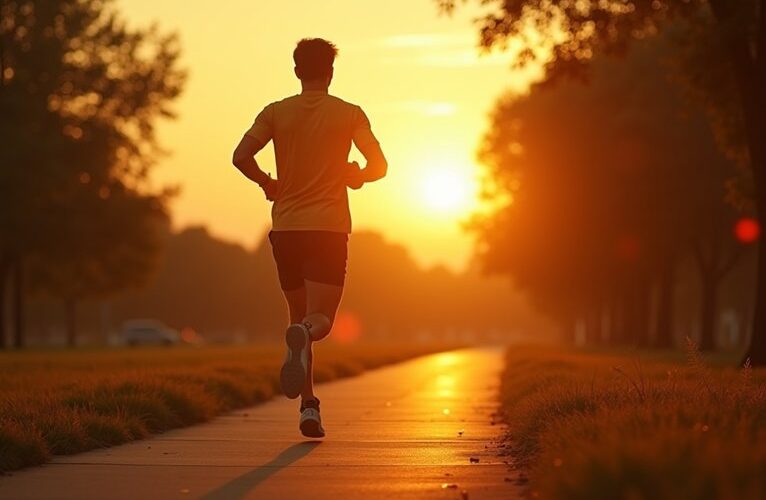 morning exercise amplifies