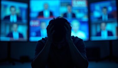news negatively impacts mental health