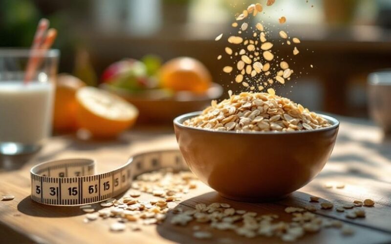 oat flakes impede weight reduction