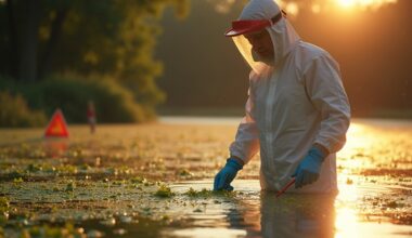 polluted lakes pose health risks