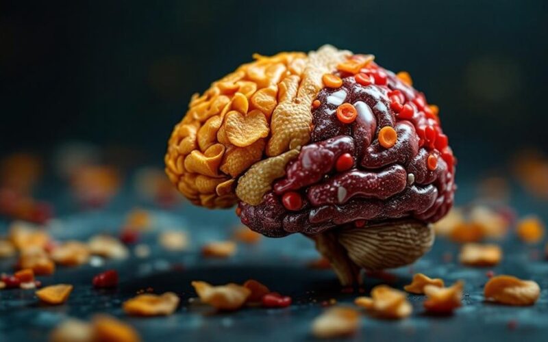 processed foods alter brain structure