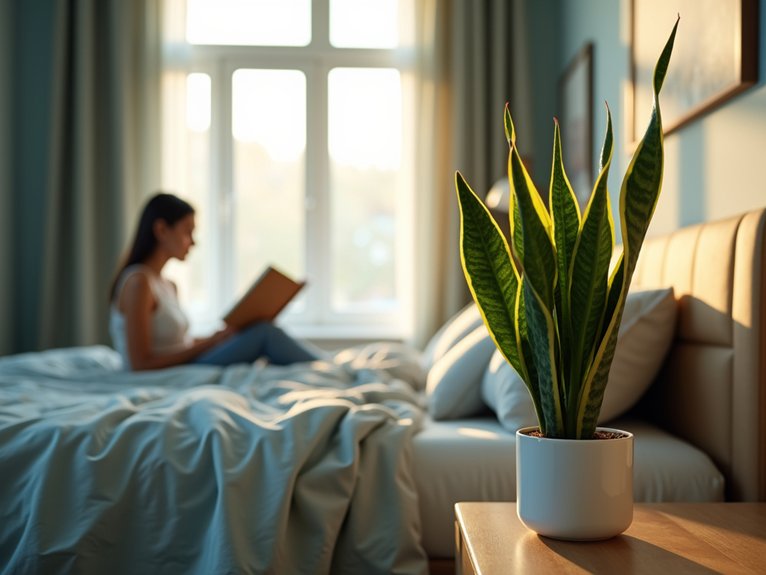 resilient air purifying stress reducing bedroom plant