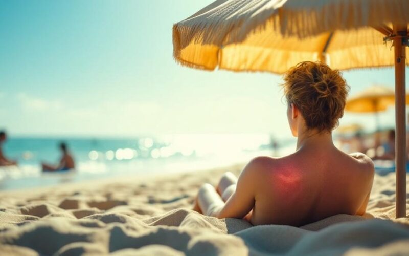 shade does not prevent sunburn