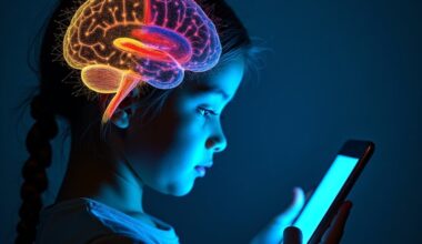 smartphone induced neurological brain development disruption