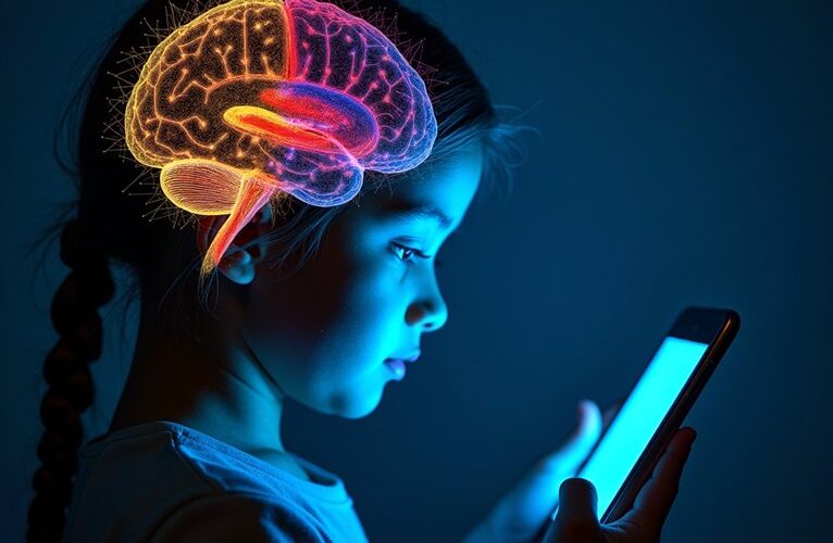 smartphone induced neurological brain development disruption