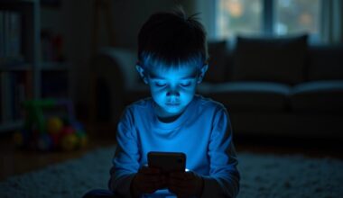 smartphones harm child development