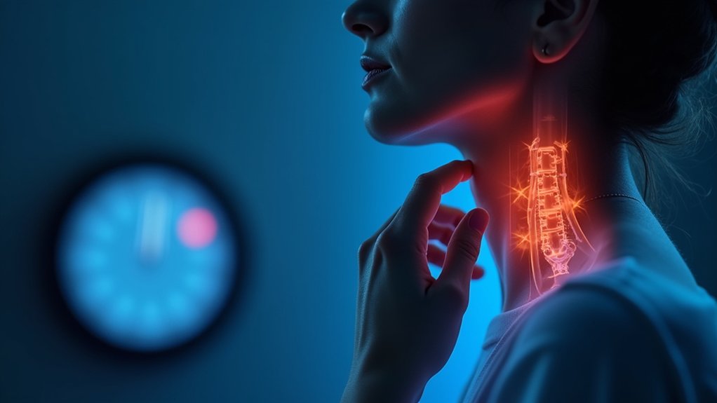 temperature regulating thyroid gland