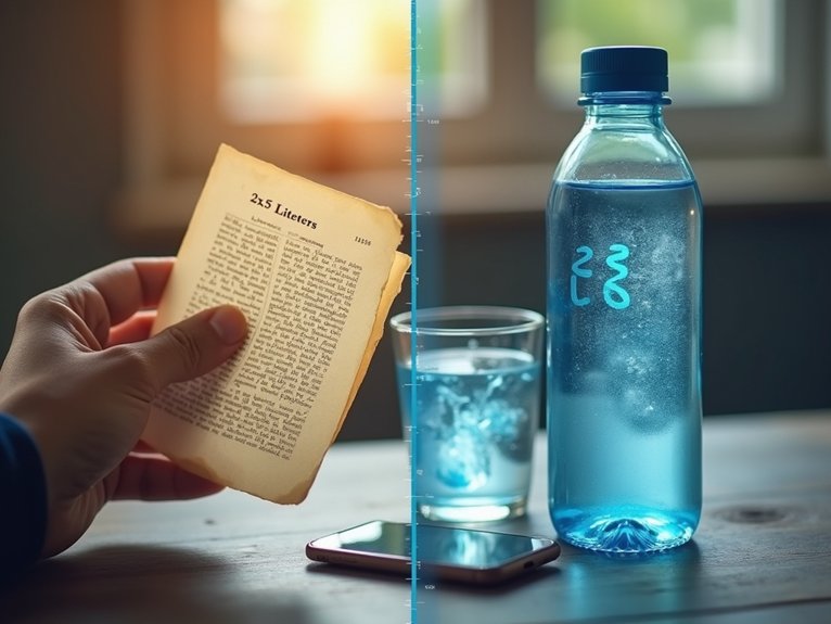 ubiquitous unsubstantiated hydration recommendation