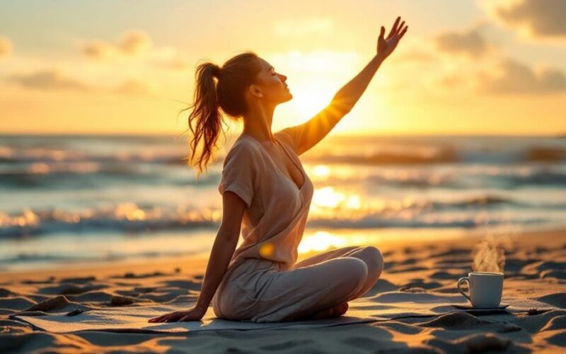 vacation morning ritual reduces stress