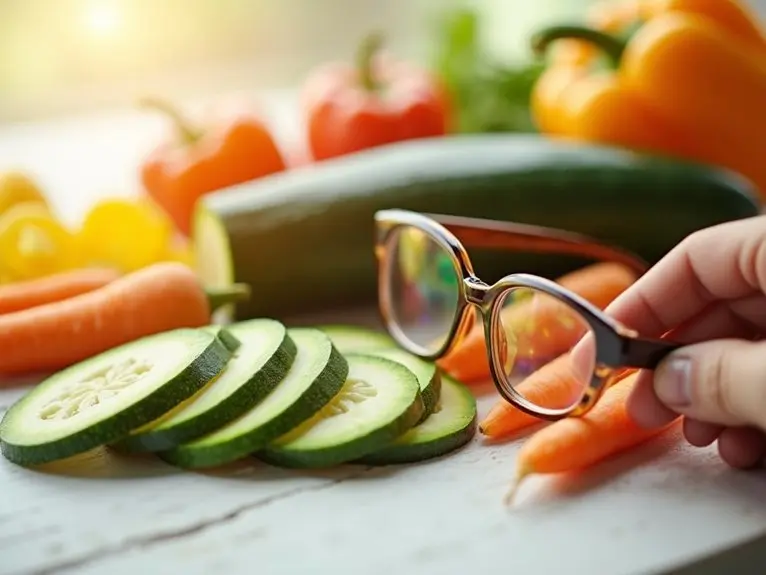 vision protecting carotenoids in zucchini
