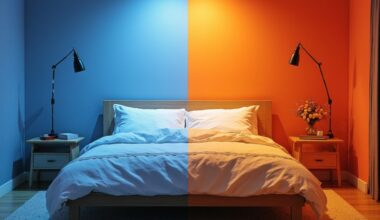 wall color affects sleep