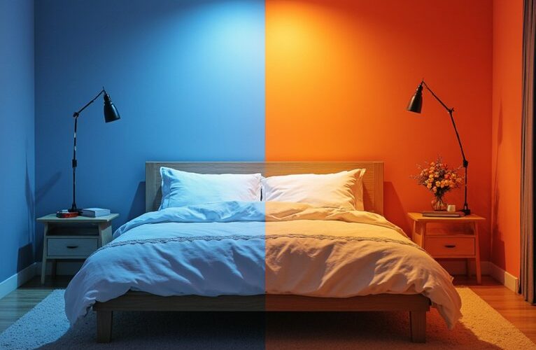 wall color affects sleep