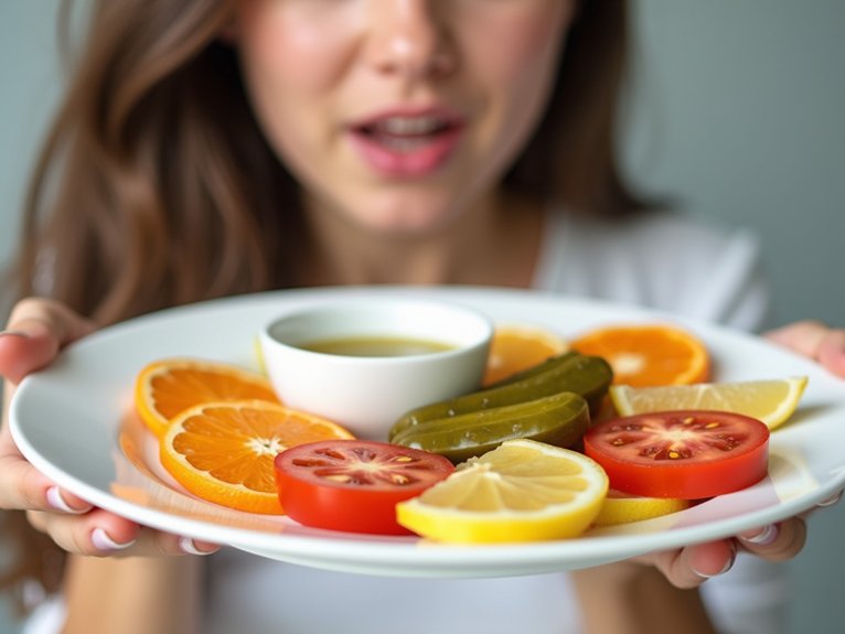 acidic foods foster halitosis causing bacteria