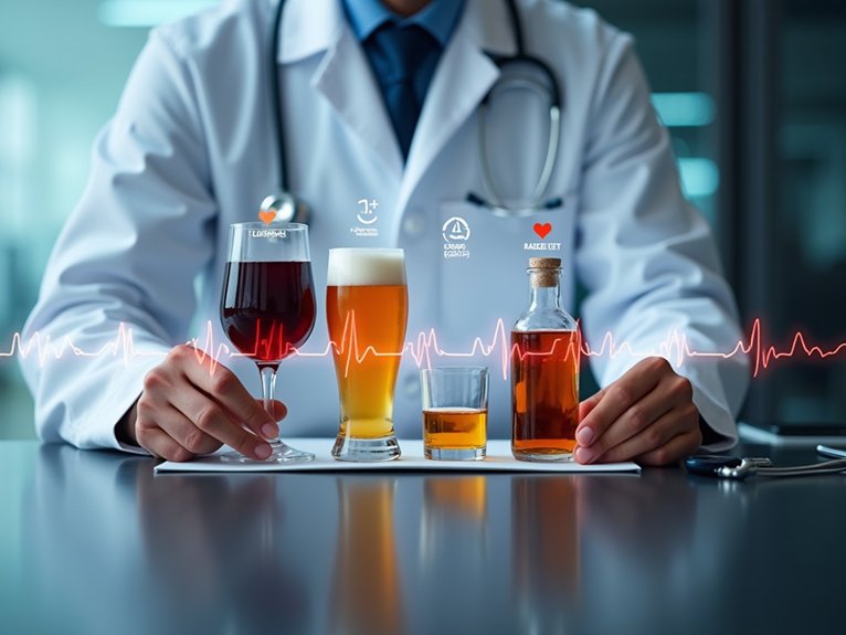 alcohol type risk hierarchy analyzed