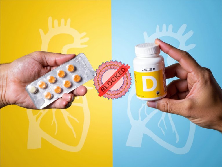 antagonistic calcium channel vitamin d interaction