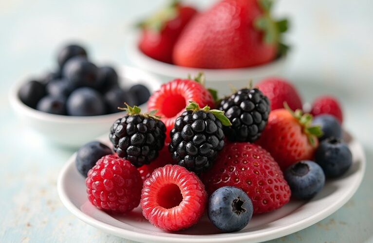 berries outperform exercise for belly fat