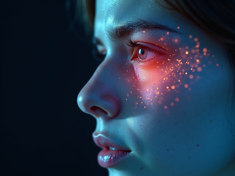biochemical cascade of suppressed tears