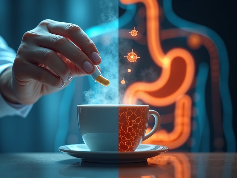 caffeine alters antibiotic effectiveness environment induced resistance
