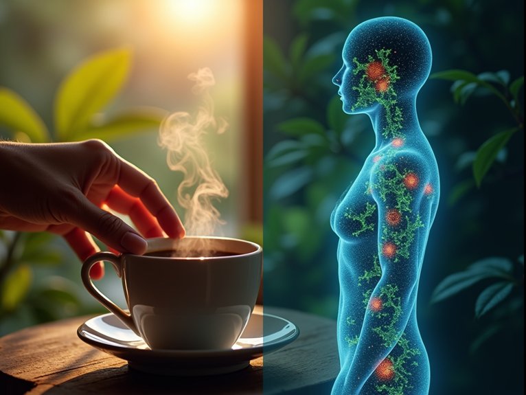 cellular recovery through coffee consumption