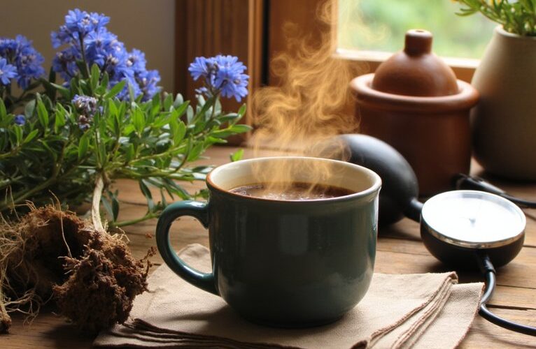 chicory replaces coffee lowers blood pressure