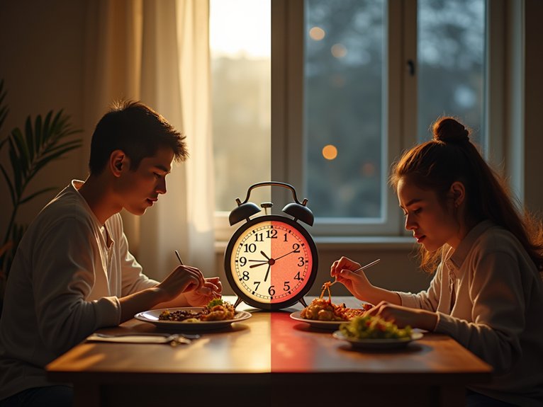 circadian rhythm regulates hunger and digestion
