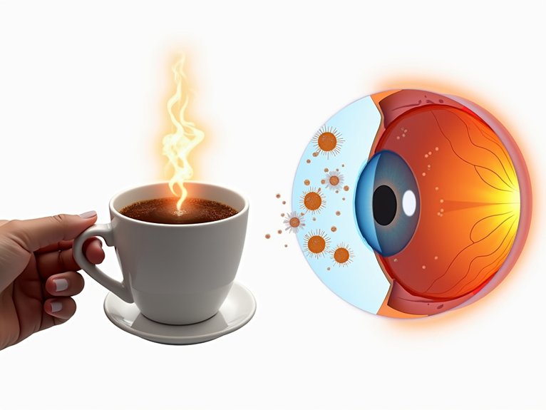 coffee mitigates retinal oxidative stress