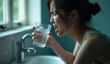 cold water morning health warning