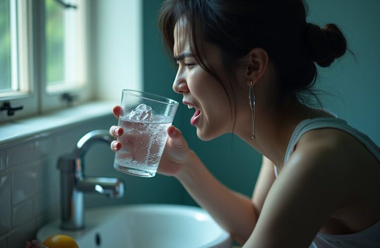 cold water morning health warning