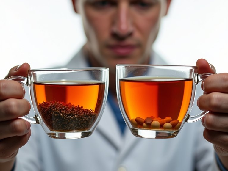 contaminant tainted tea heavy metals hidden drugs