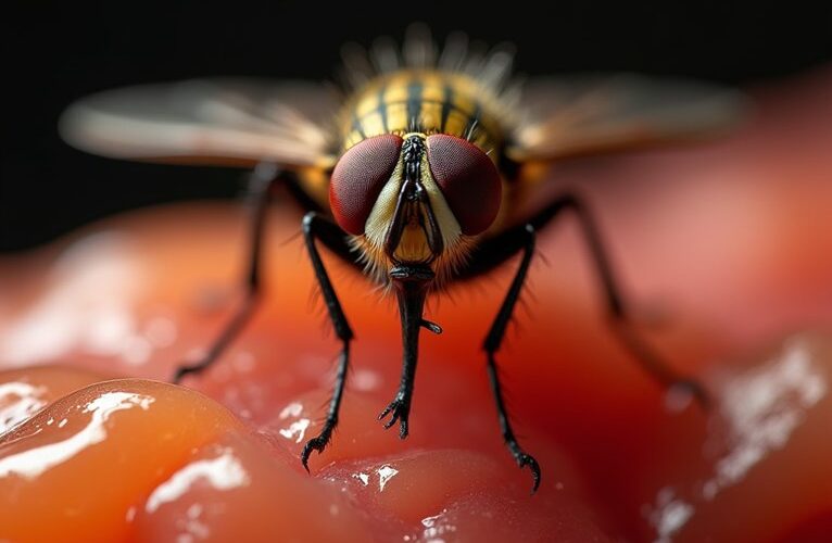 contaminated food disease carrying fly illnesses