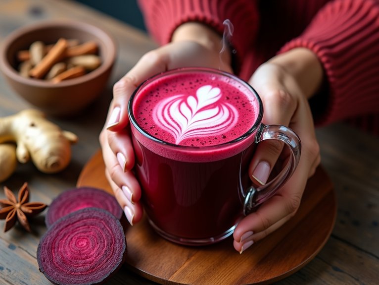 crimson immune boosting spiced latte