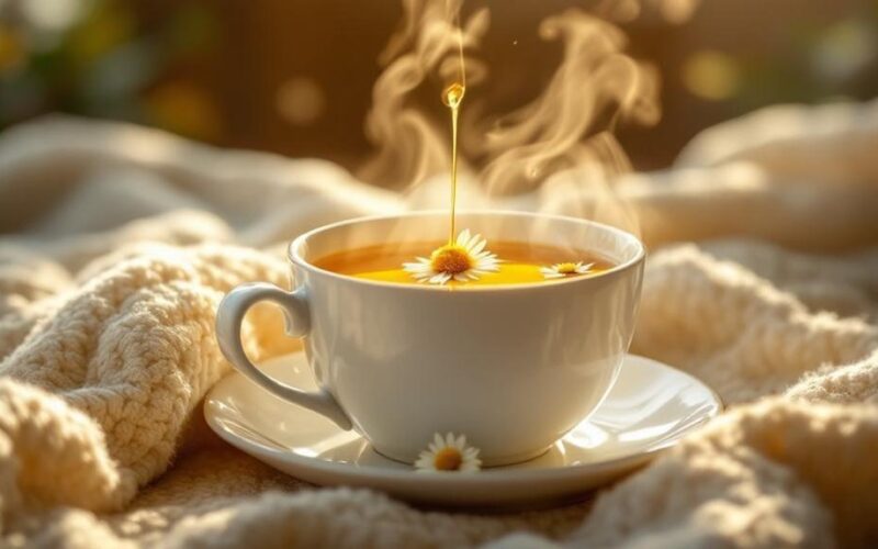 daily chamomile tea benefits