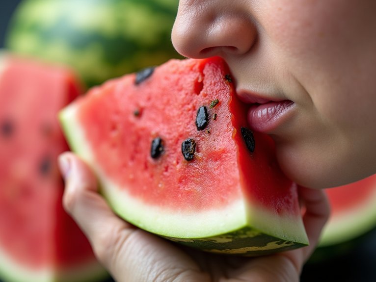 detect spoiled watermelon via odor