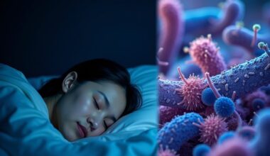 gut microbiome influences sleep architecture