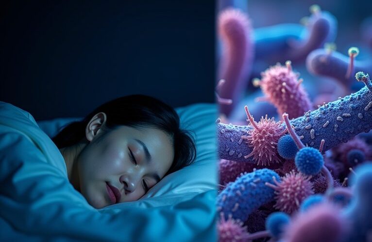 gut microbiome influences sleep architecture