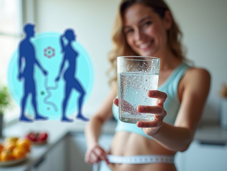 hydration boosts metabolism and reduces intake