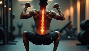 improper squatting causes back injuries