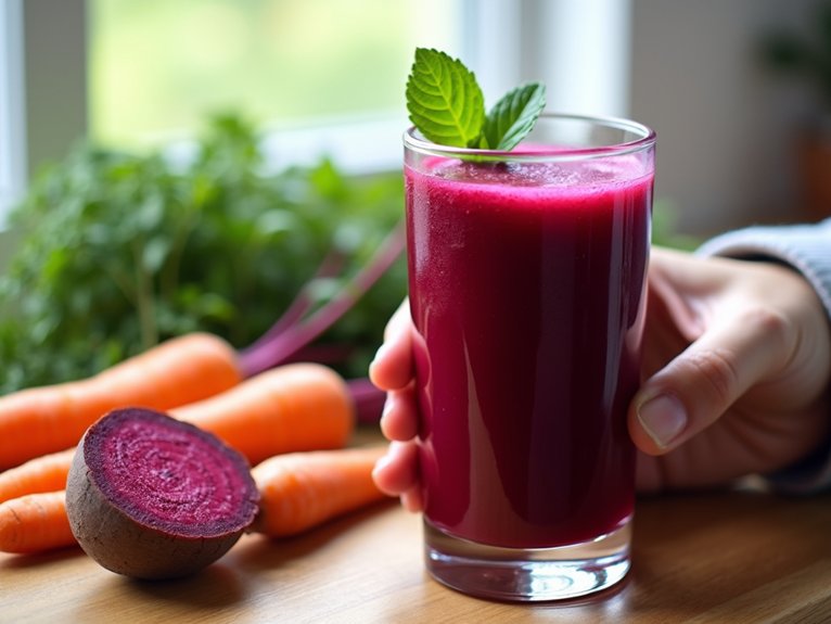 liver regenerating beetroot carrot juice