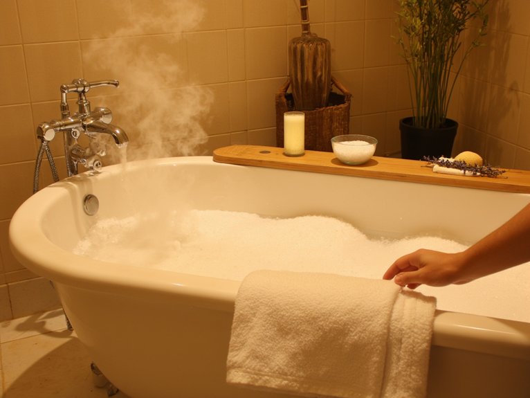 magnesium enriched warm bath recovery support