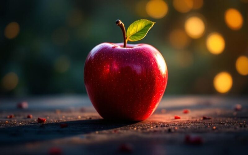 morning and evening apple effects