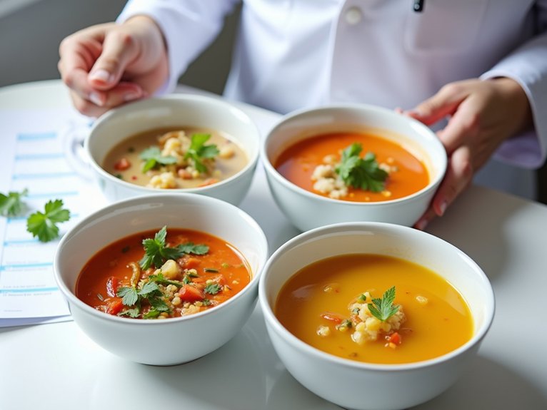 optimal evidence based soup consumption frequency
