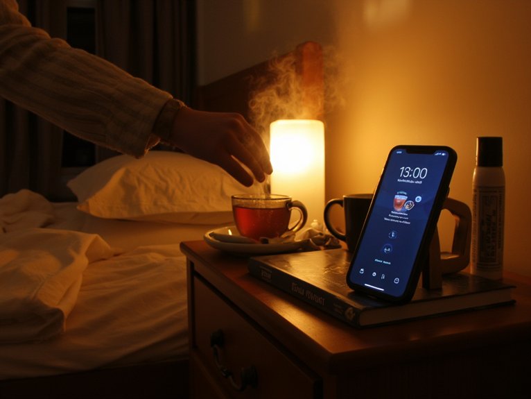 optimal temperature digital curfew muscle relaxation
